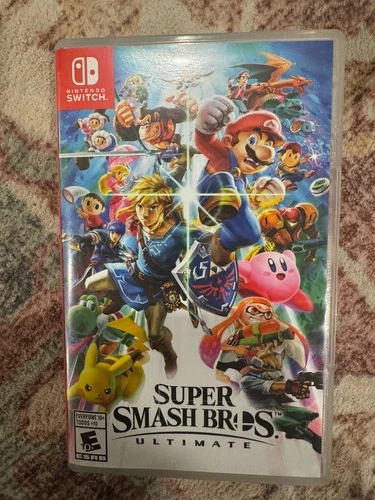 Super Smash Bros Ultimate Nintendo Switch 2018 CIB Complete Tested