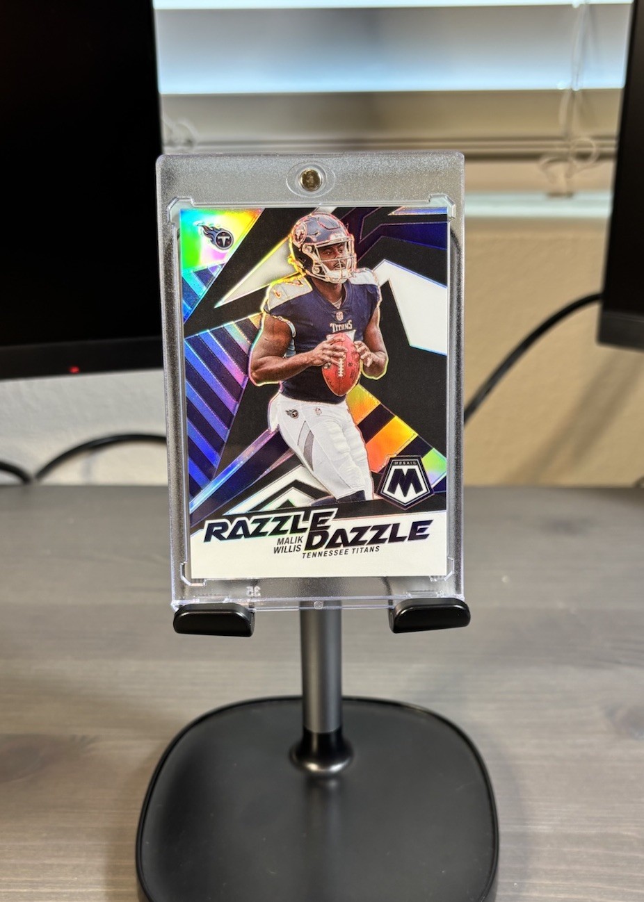 2022 Malik Willis Panini Mosaic SSP Case Hit Rookie Razzle Dazzle #RD-19📈