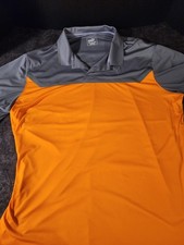 PUMA Mens 2XL Regular Gray/Orange Colorblock ...