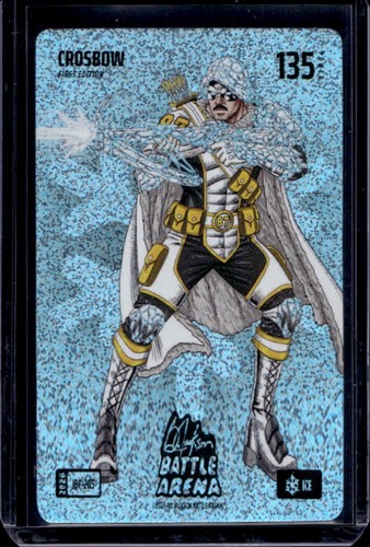 2026 Bo Jackson Battle Arena 1st Ed. Crosbow Icon Battlefoil #IBF-205