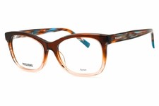 Missoni MIS 0090 0EX4 00 Brown Horn 54mm Eyeglasses New Authentic