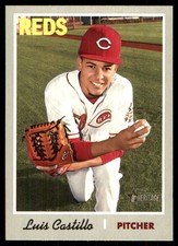 Luis Castillo 2019 Topps Heritage #254 Reds MLB READ FREE SHIPPING AutographDen