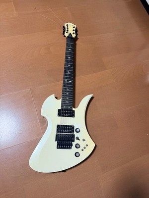 B.C. Rich Mockingbird 7-String Neck-Through Floyd Rose Ivory Discontinued Used