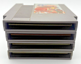 Nintendo NES Lot of 4 Tested Games Skate or Die Double Dribble Wheel of Fortune
