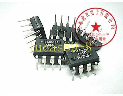 5PCS MC34063P1 DC-to-DC Converter Control Circuits DIP8 &ex