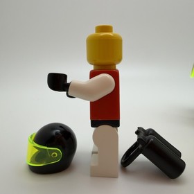 vintage LEGO Space M TRON Beacon Tracer 6833 Minifigure Solid Stud NO Manual/Box