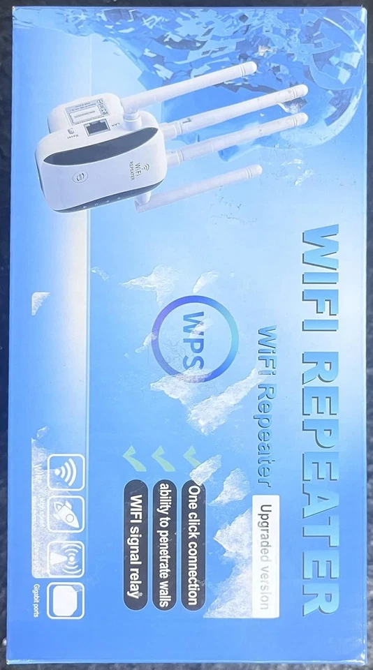 2025 Newest WiFi Extender, WiFi Booster, 4 Antennas Up to 5000 Sq.ft - Image 2 of 4