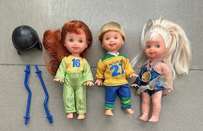 Mattel Winter Olympics Kelly Tommy & Lorena
