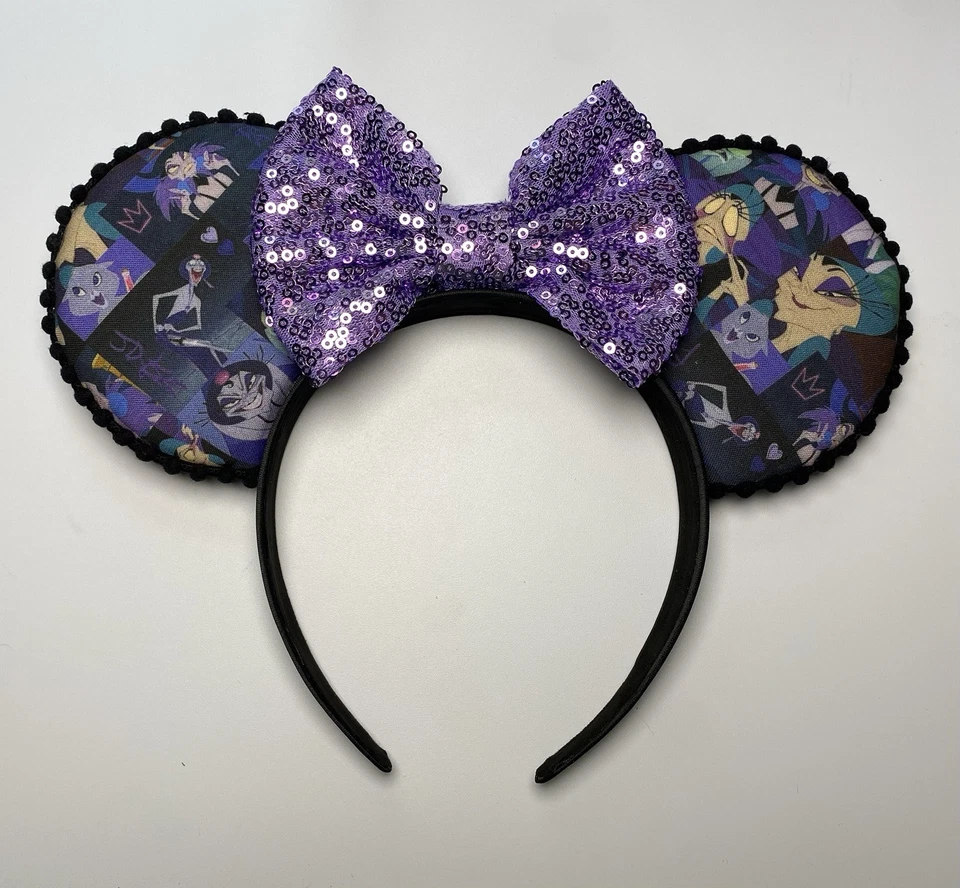 Orejas de ratón inspiradas en Yzma/nuevo surco del emperador/villanos Foto 2 de 4