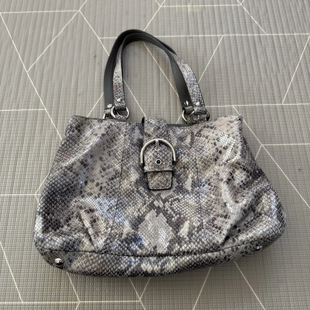 Coach Python Shoulder Bag Medium Bags & Handbags for Women for
