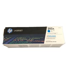 GENUINE HP 202A CF501A-CYAN Toner M254 MFP M280 MFP M281 Open Box