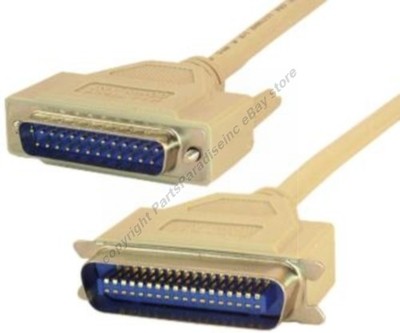 15ft IEEE1284 Shielded Parallel Printer DB25 pin~Centronic36 Cable/Cord/Wire{AB