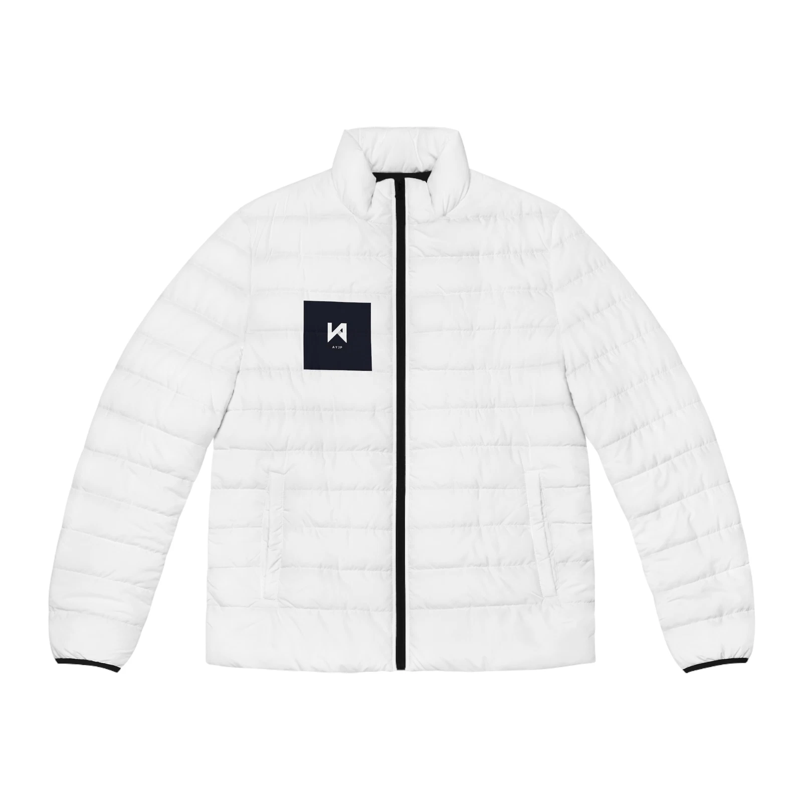 Men's Puffer Jacket (AOP) ayjp
