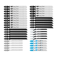 Jig Saw Blade Set T-shank Wood Plastic Metal Cutting Jigsaw Blade 20 48pcs
