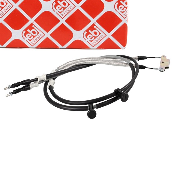 febi 171737 Handbremsseil Bremsseil FüR Opel Vectra C / CC Hinten Links + Rechts-image