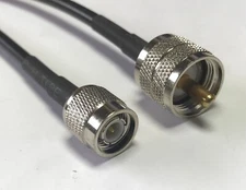RG8X UHF PL-259 Male to TNC Male Coaxial Cable Pick Your Length Lot USA Shipping