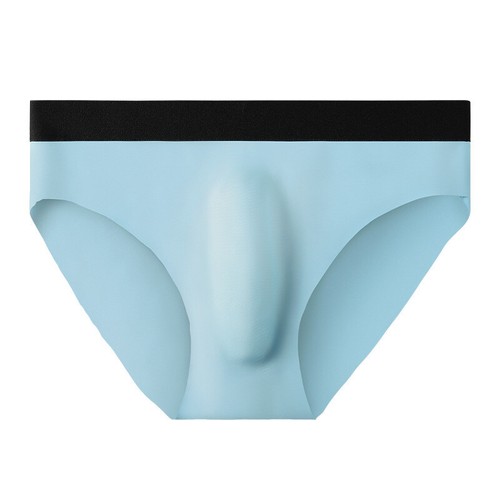 Men Briefs Ice Silk Underwear Seamless Underpants Bikini Sexy Undies Panties ⁿ - Picture 18 of 19