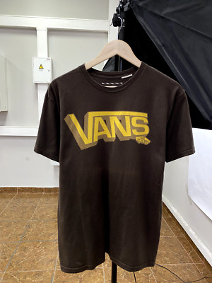RARE Vintage 90s Vans t-shirt Oversized Heavyweight Y2K size M