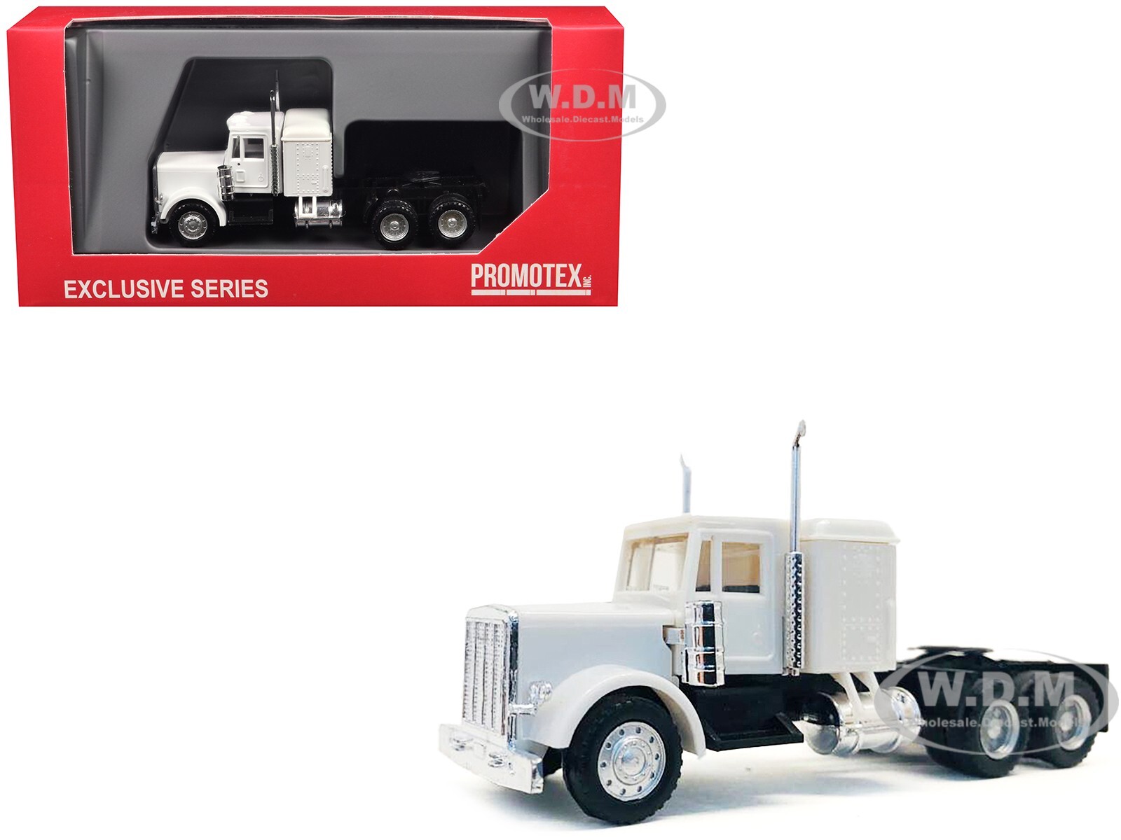 СПАЛЬНАЯ КАБИНА PETERBILT БЕЛАЯ 1/87 (HO), МОДЕЛЬ PROMOTEX 025232 W