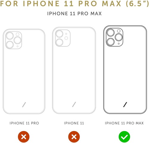 Native Union Clic View Case - Transparent Slim Case for iPhone 11 Pro Max(Smoke) - Picture 7 of 7