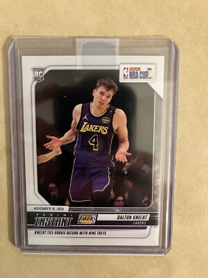 2024-25 Panini Instant NBA #135 Dalton Knecht Los Angeles Lakers RC SP # d/3689