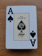 Vtg Pack of Fournier 818 GIGANTE Playing Cards 9cm x 6cm Made in Spain 