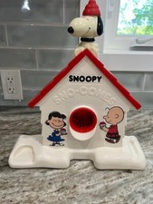 Vintage Peanuts Snoopy Sno-Cone Machine Charlie Brown, Lucy