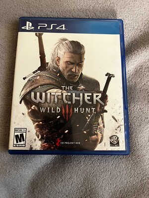 The Witcher 3 Wild Hunt Standard Edition (PS4) With Soundtrack