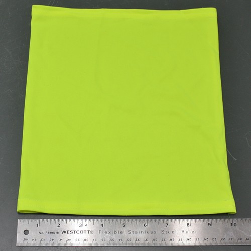 (20) Hi Vis Neck Gaiter / Face Mask RAD-NGGBE, Fluorescent Yellow / Green - Picture 3 of 5