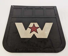 Western Star LH/RH 24" Straight Mud Flap - P/N  22-69557-001