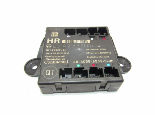 MERCEDES E W212 Tür Hinten Rechts Rear Right computer modul a2189001501