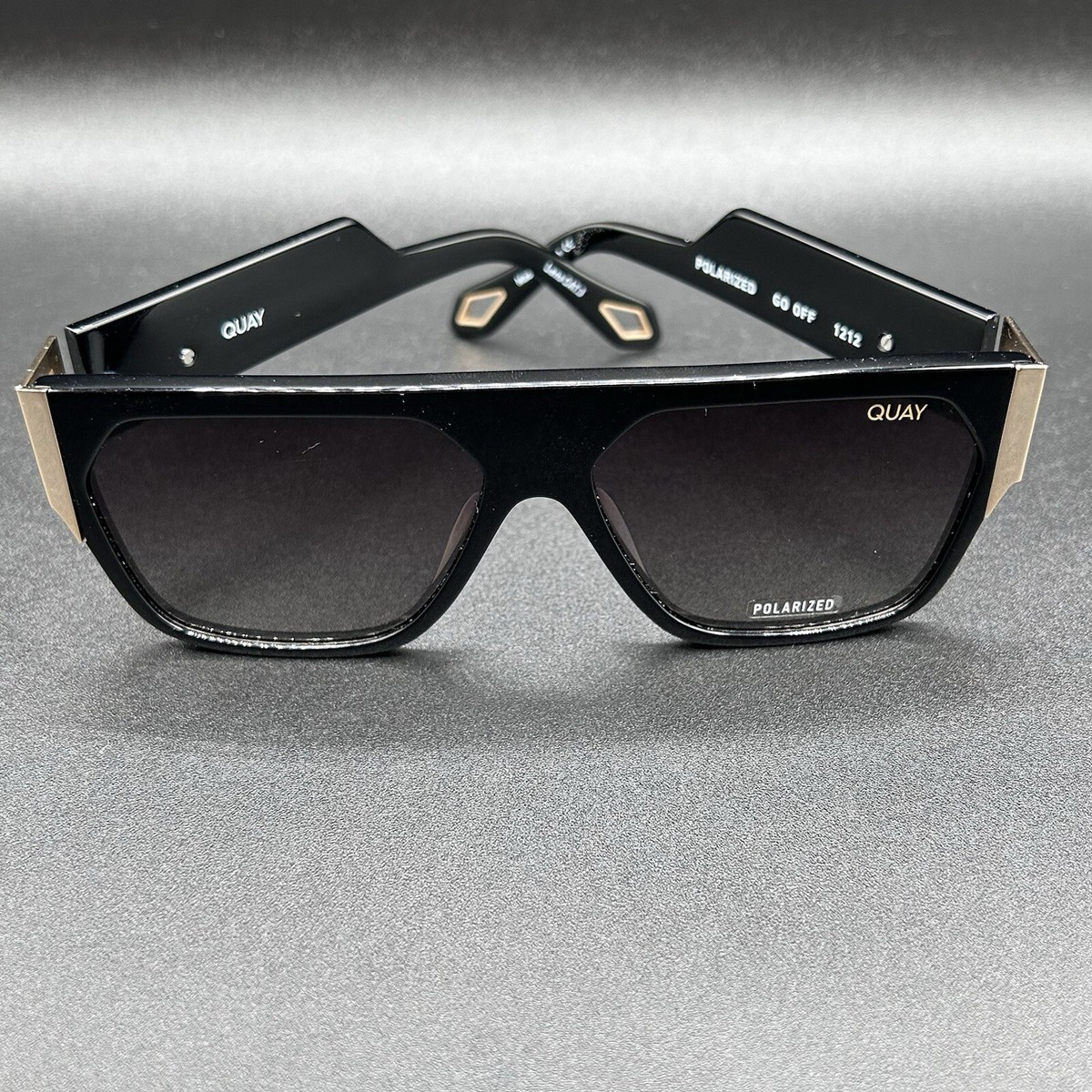 NWT Quay ‘Better Off’ Sunglasses, black Amazon.com: QUAY - Sunglasses for Men & Women, Shield Lenses  main image 4