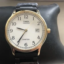 Timex Indiglo Mens Watch New Band And New Battery 