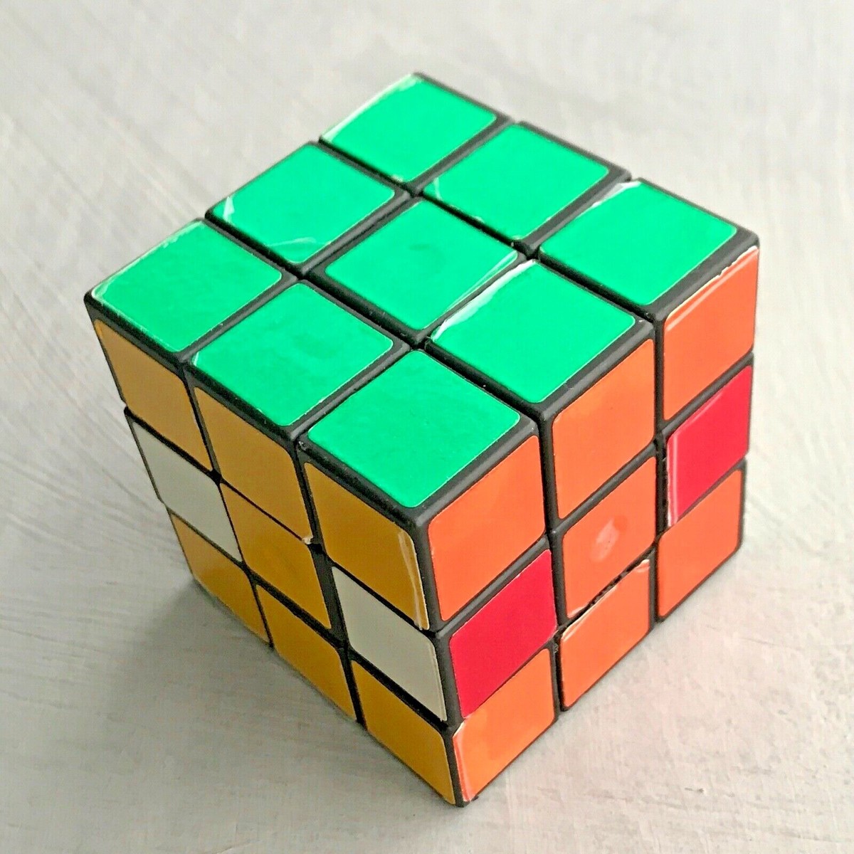 Vintage Rubix Cube Puzzle Toy Rubik's Cube | eBay