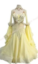 jz Handmade Dance Dress/Ballroom dance dress smooth Waltz Tango Foxtrot