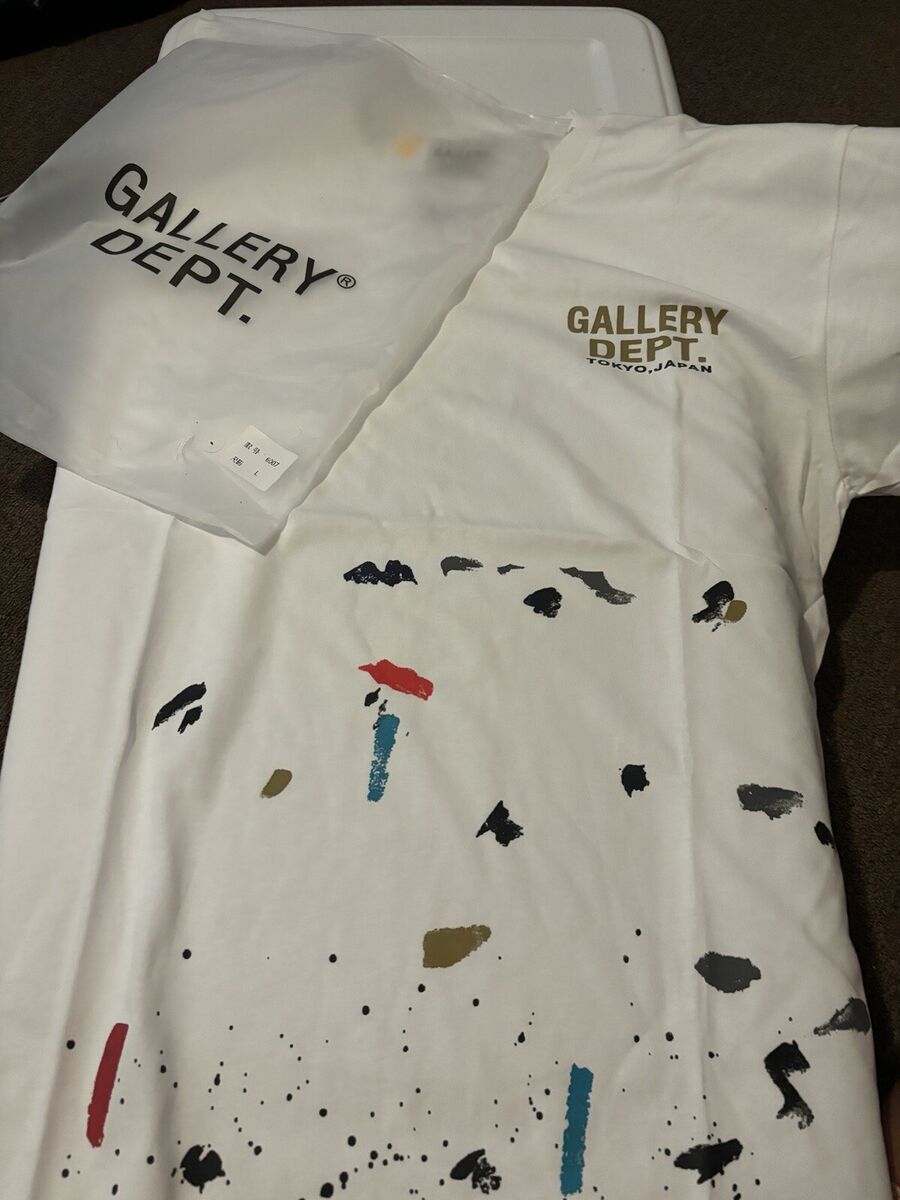 Gallery Dept Painted White Tee First Year Anniversary Tokyo Gallery Dept Painted White Tee First Year Anniversary Tokyo
