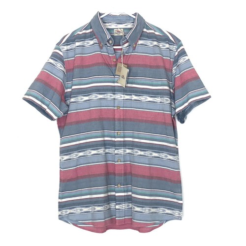 Faherty Short Sleeve Coast Shirt Men’s Large Button Down - Picture 4 of 9