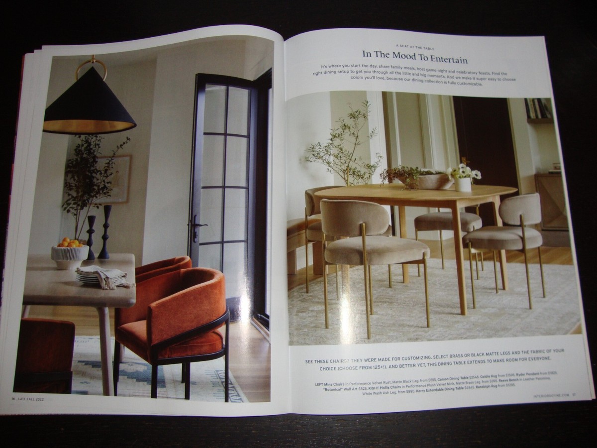 INTERIOR DEFINE Furniture Home Decor CATALOG Late Fall 2022 28