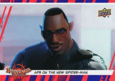 Spider-Man Into the Spider-Verse Peter Parker Red Parallel Base Card #68