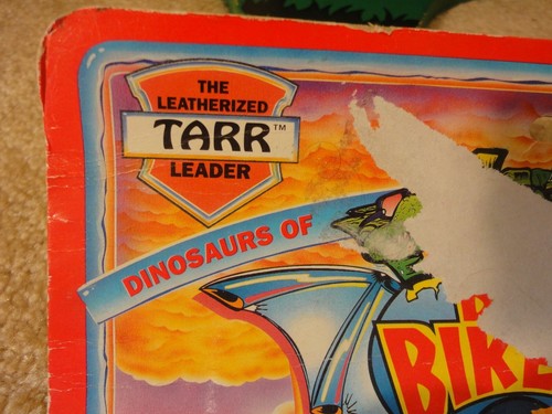 Raro! Vintage B.C. Bikers Leader in pelle TARR, action figure motociclista motorizzato - Foto 2 di 7