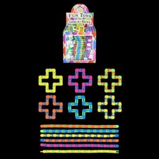 Wacky Tracks Puzzle Snake Fidget Toy Snap and Click