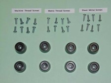 8 Vintage American Audio Feet with Screws McIntosh Marantz Sansui Pioneer Fisher