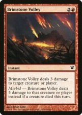 4 Brimstone Volley 4x x4 - LP - Innistrad - SPARROW MAGIC