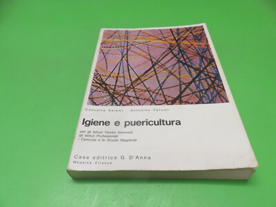 HYGIENE und PUERCULTURE Salemi und Düfte - Casa Ed. D'Anna 1975 Erstausgabe