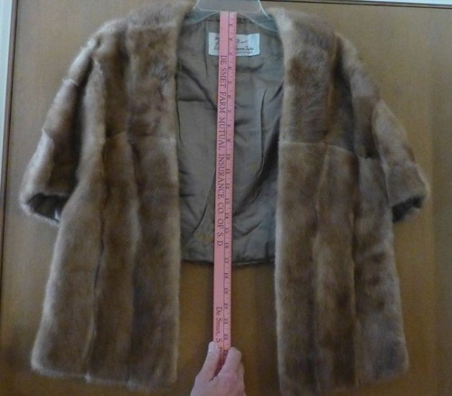 Royal Windsor Fur Stole Shawl Vintage Fettner Felix Friedman Furs Cincinnati  - Afbeelding 7 van 9