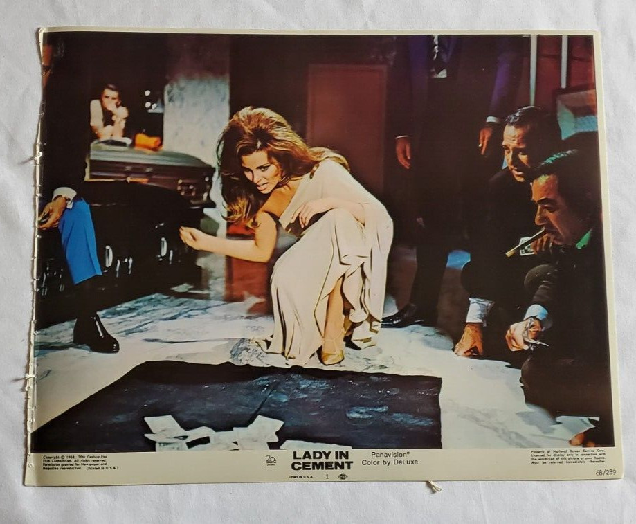 Raquel Welch, 12 Lobby Cards from 8 different movies for one price! List below