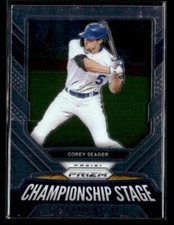 2021 Panini Prizm #CS3 Corey Seager Championship Stage card