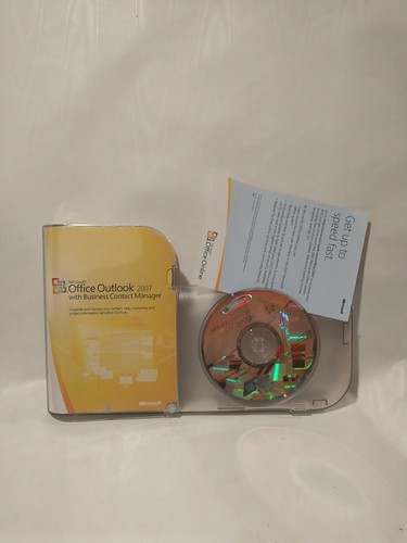 Genuine Microsoft Office Outlook 2007 with Business Contact Manager With Key - Picture 4 of 7