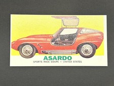 1961 Topps Sports Cars Asardo #12 High Grade