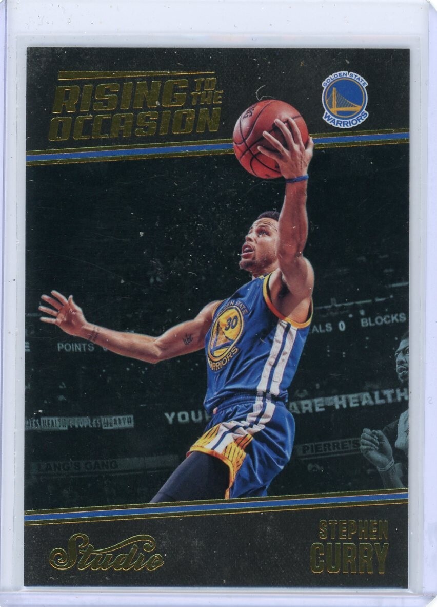 2016-17 Studio Rising To The Occasion Stephen Curry No. RO-SC!
